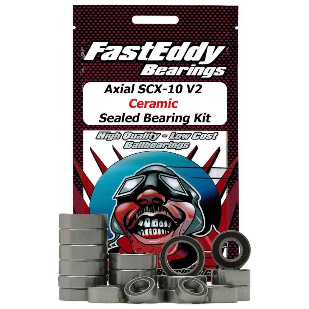FastEddy Axial SCX10 II (V2) Ceramic Sealed Bearing Kit