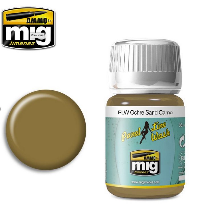 Ammo of MIG PLW Ochre for Sand Camo 35ml