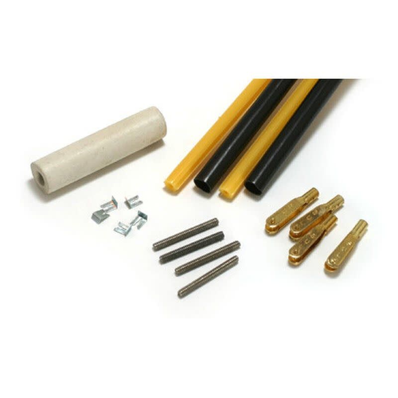 Sullivan pushrods 36" black/gold clevis 4-40