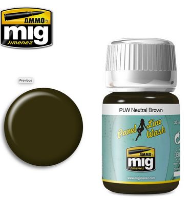 Ammo of MIG PLW Neutral Brown 35ml