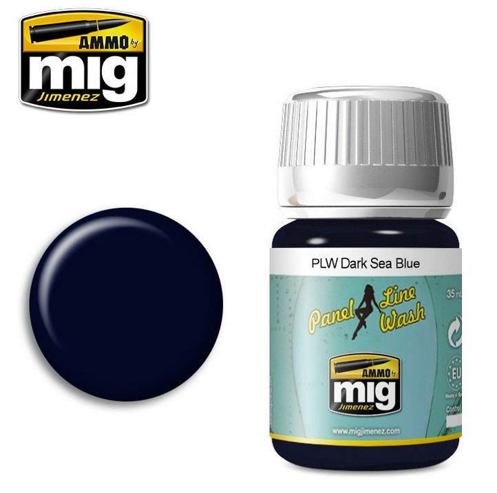 Ammo of MIG PLW Dark Sea Blue 35ml