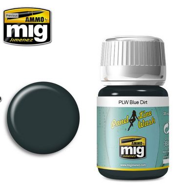 Ammo of MIG PLW Blue Dirt  35ml
