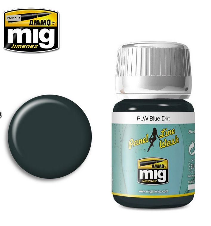 Ammo of MIG PLW Blue Dirt  35ml