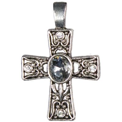 Cousins Silver Deco Cross