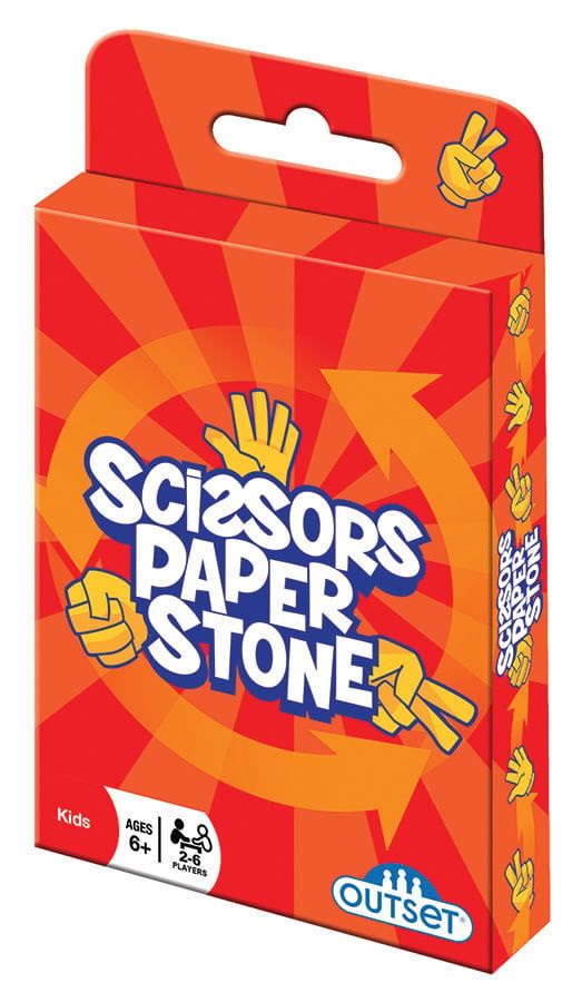 Scissors Paper Stone card game