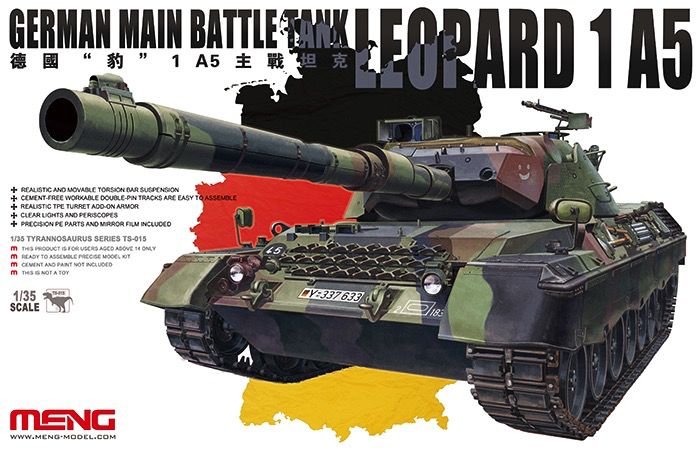 Meng 1/35 BATTLE TANK LEOPARD 1A5