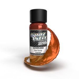 Spaz Stix Color Changing Paint Gold To Red 2oz
