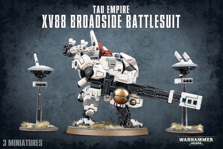 Warhammer 40K: Tau Empire XV88 Broadside Battlesuit