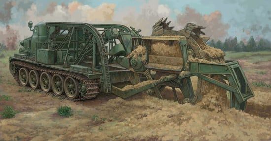 Trumpeter 1/35 BTM-3 High Speed Digging Vehicle