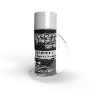 Spaz Stix No Shine Exterior Matte Finish Clear Coat Aerosol 3.5oz