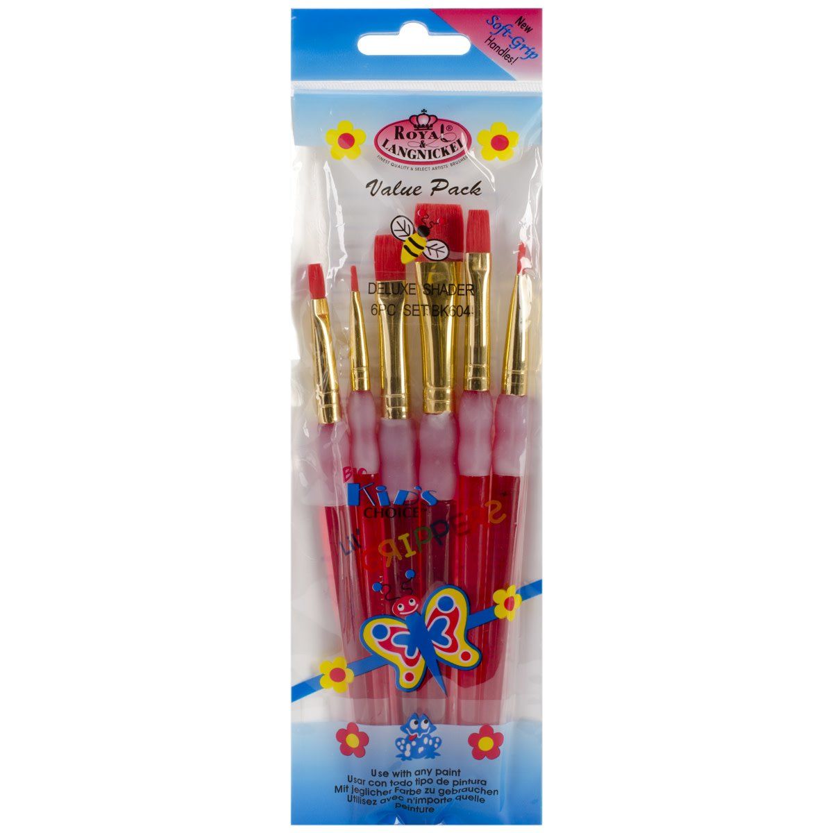 Royal &amp; Langnickel Shader Brush Set 6 pack of  paint brushes