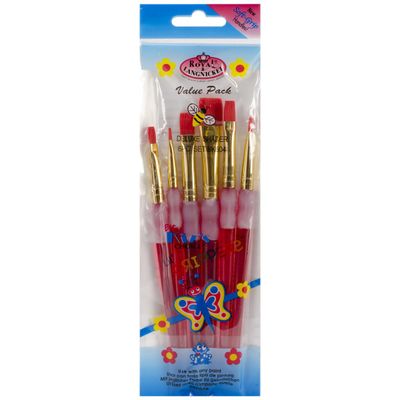 Royal &amp; Langnickel Shader Brush Set 6 pack of  paint brushes