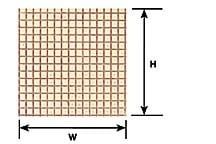 Plastruct  G SQUARE TILE 5/64&quot;&quot;