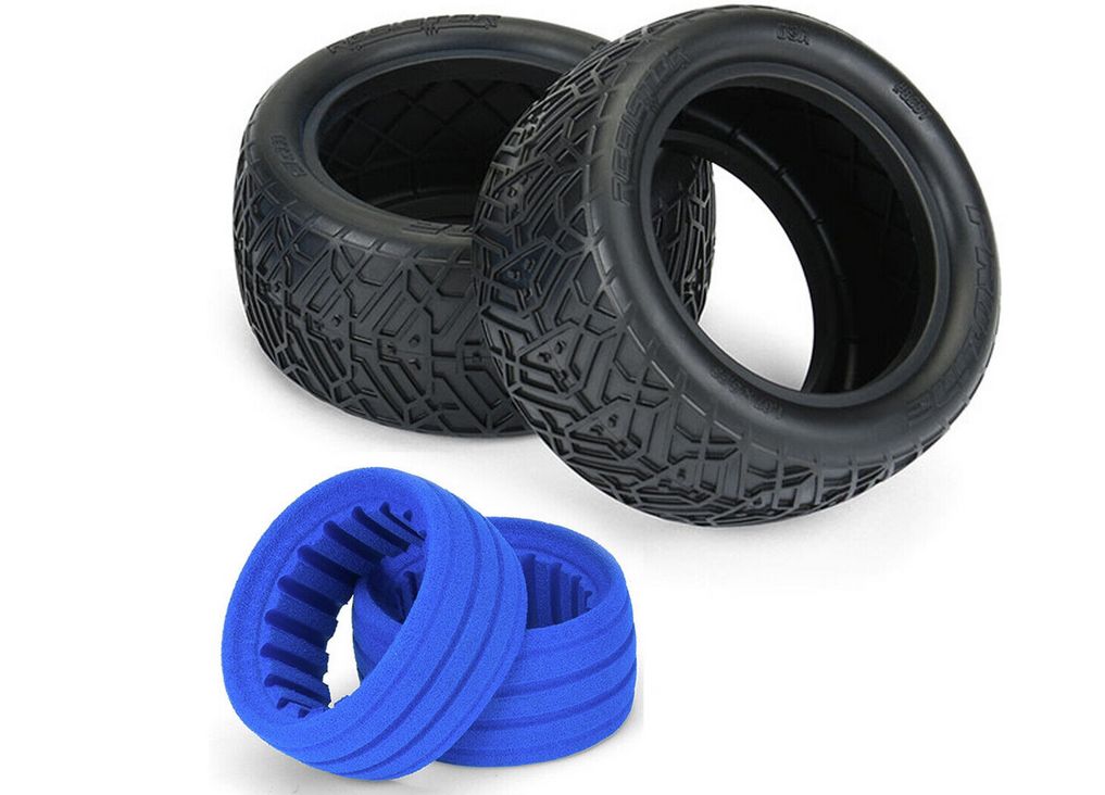 Pro Line Resistor 2.2 S4 Off-road buggy rear tires (2) closed cell foam