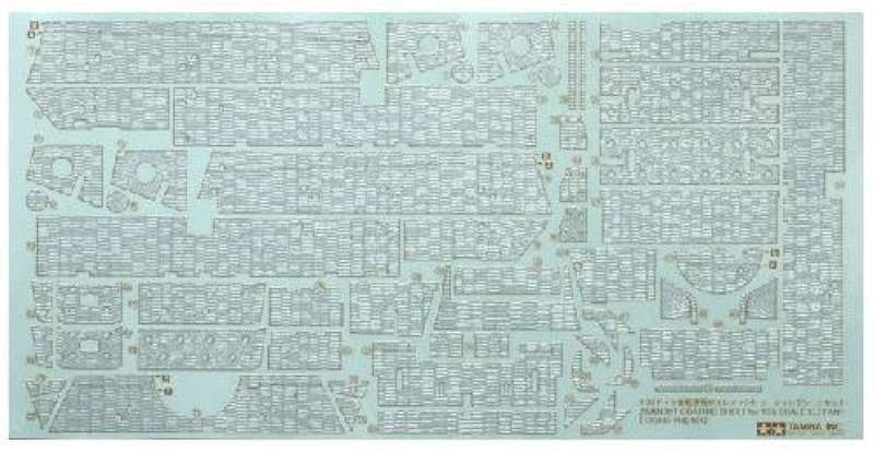 Tamiya 1/35 Elefant Zimmerit Sheet