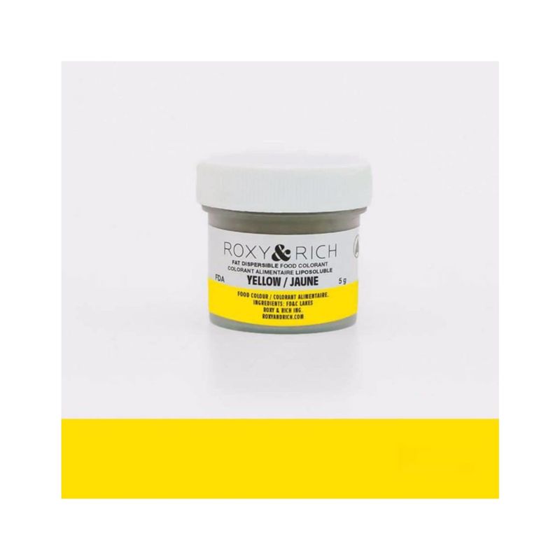 Roxy &amp; Rich Yellow Fat Dispersible Dust 5g