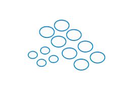 JConcepts 12mm V2 Big Bore Shock O-Ring Kit 12pc