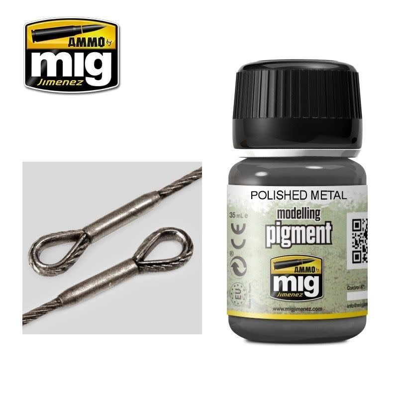 Ammo of MIG Polished Metal Pigment 35ml
