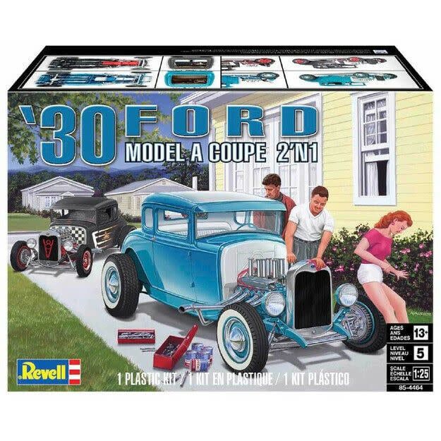 Revell 1/25 '30 Ford Model A Coupe 2'n1
