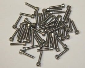 APS 3x20mm Stainless Steel Socket Hex Screws