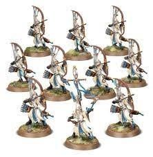 Warhammer Age of Sigmar Lumineth Realm Lords Vanari Auralan Sentinels