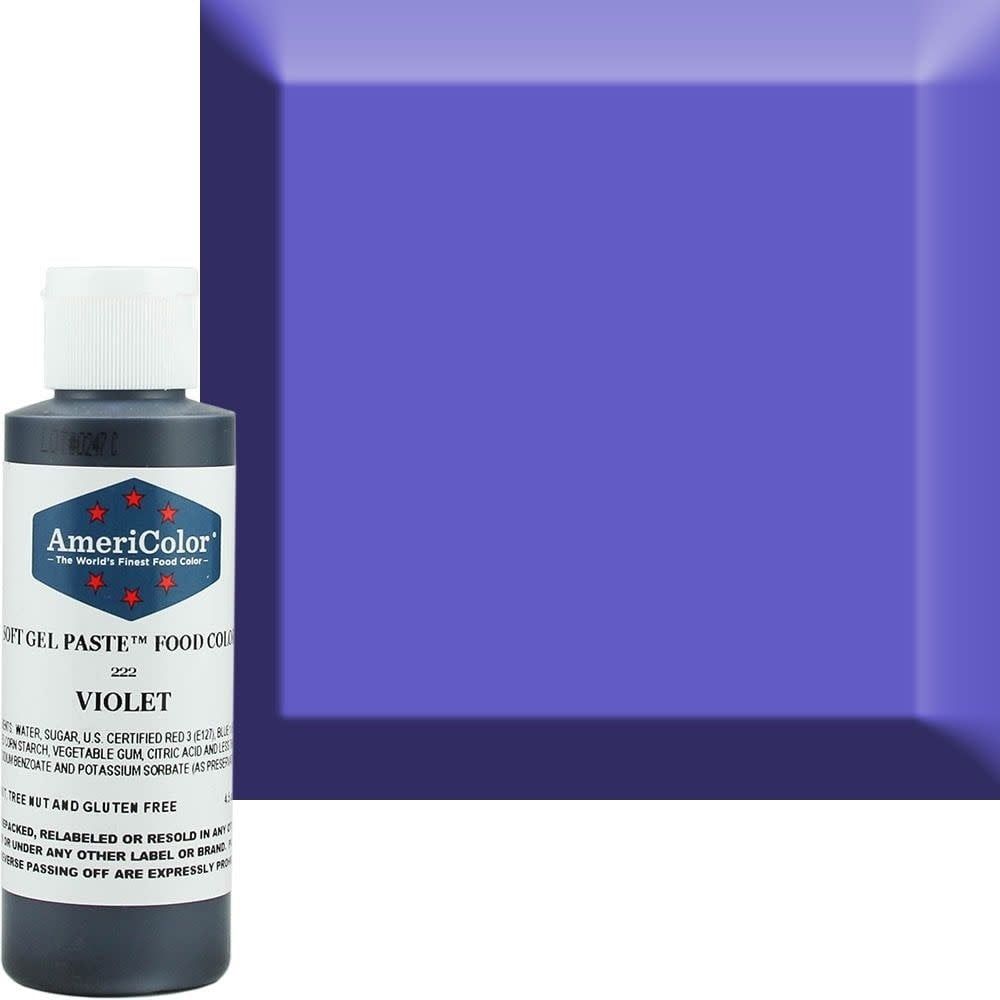 AmeriColor 4.5oz Soft Gel Violet