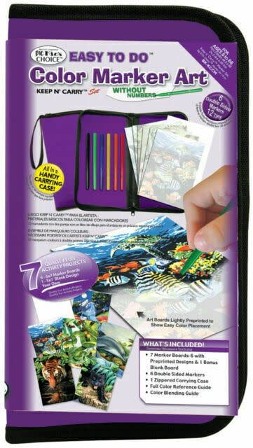 Royal &amp; Langnickel Keep N Carry Colour Marker Set