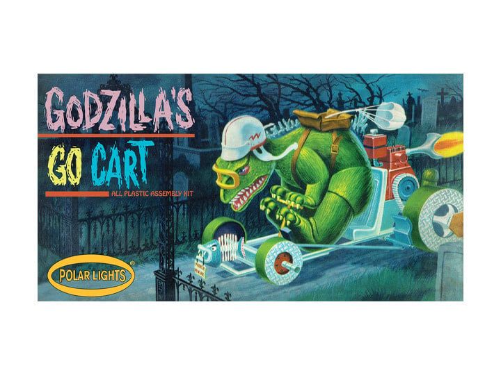Polar Lights Godzilla's Go Cart