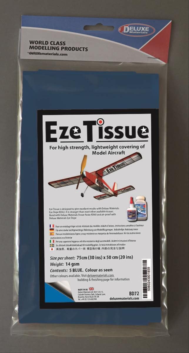 Deluxe Materials Blue EZE Tissue