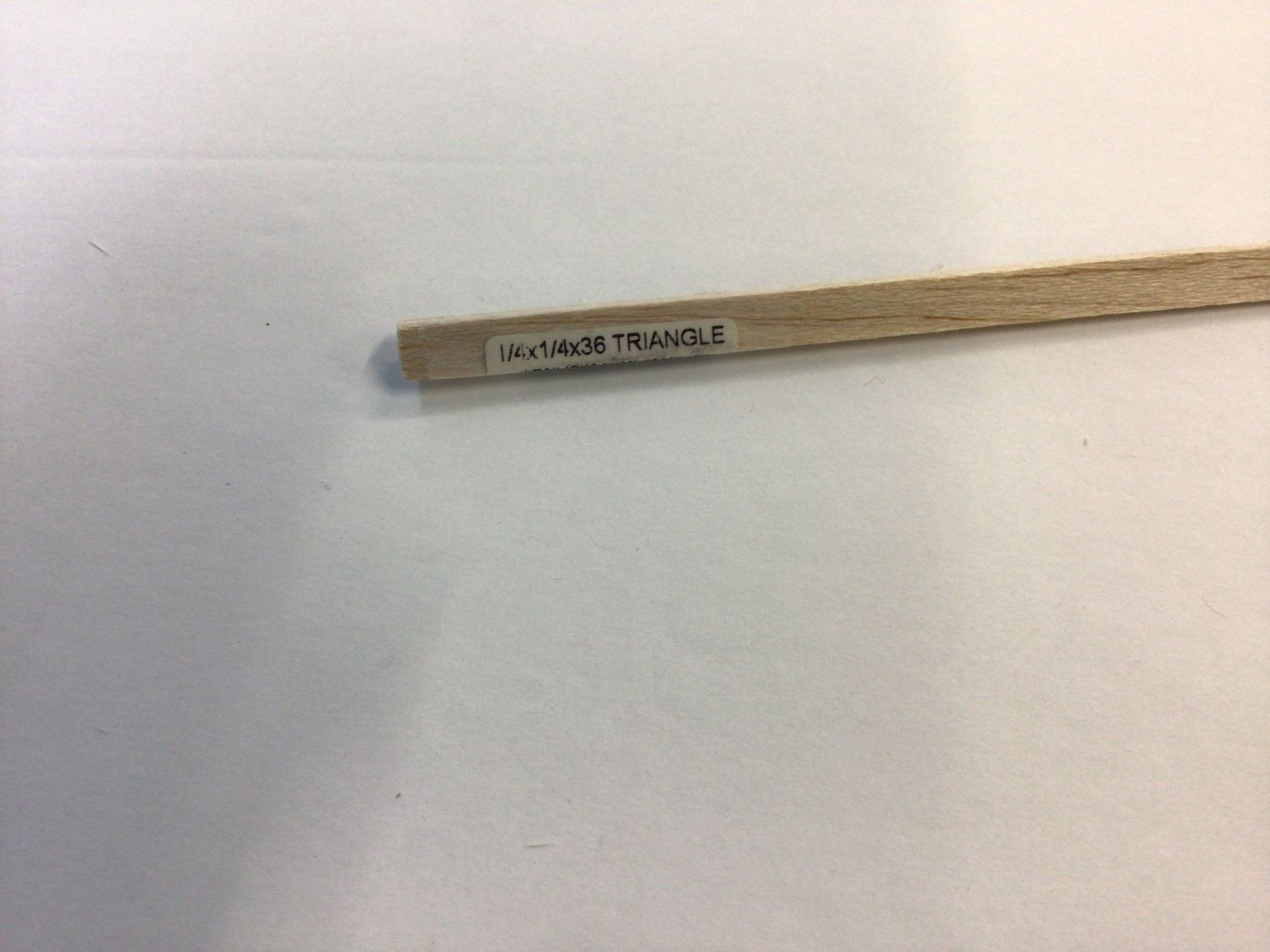 Sig Balsa 1/4X1/4X36&quot; Triangle