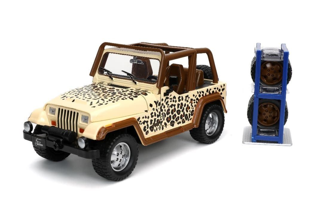 Jada Toys 1/24 "Just Trucks" 1992 Jeep Wrangler w/ rack