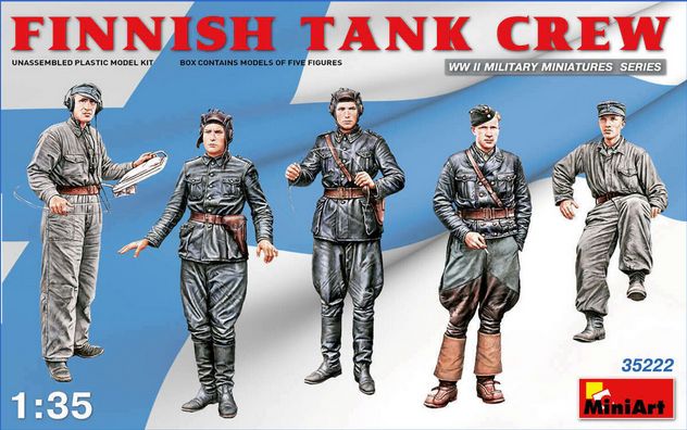 MiniArt 1/35 Finnish Tank Crew