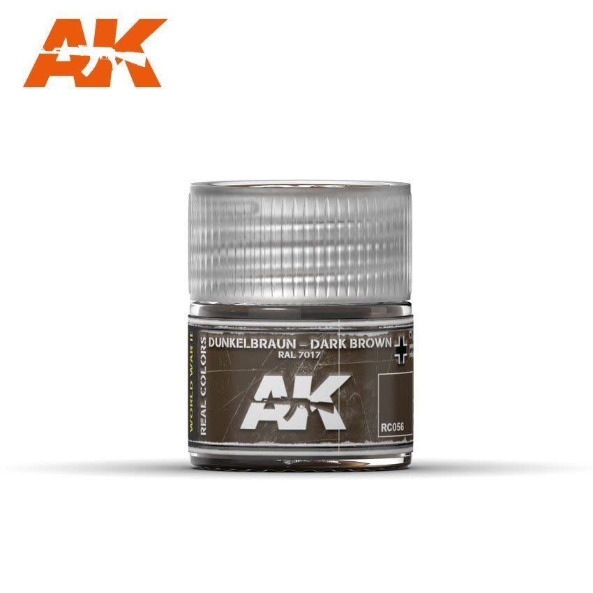 AK Interactive Dunkelbraun Dark Brown RAL7017 10ml