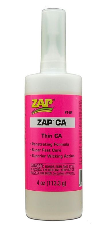 Pacer ZAP SUPER THIN CA PINK 4OZ
