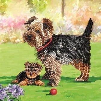 Craft Buddy Dogs Crystal Art Kit