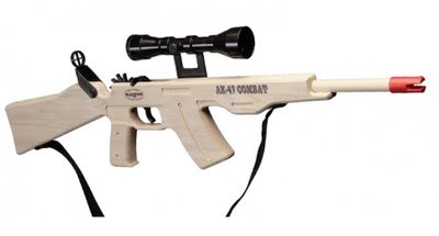 Magnum  AK-47 Combat Rifle with Scope and Sling