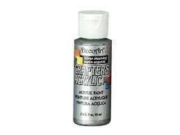 DecoArt Crafter's Acrylic Paint - 2oz SILVER MORNING