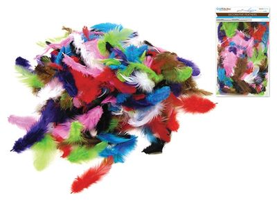 CraftMedley Craft Feathers Multi Mix