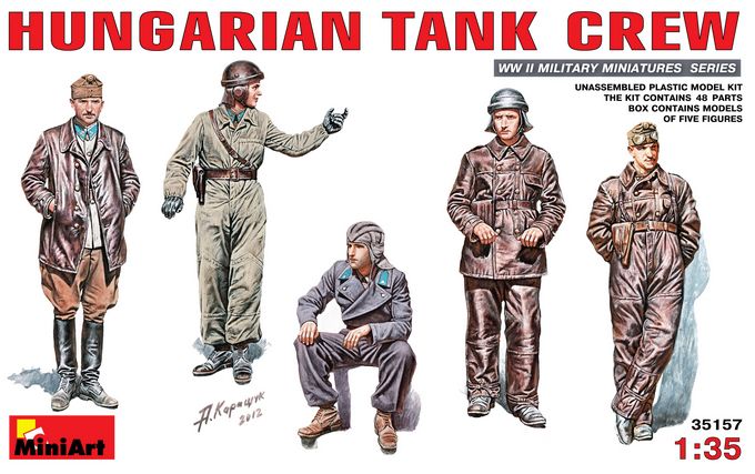 Miniart 1/35 Hungarian Tank Crew