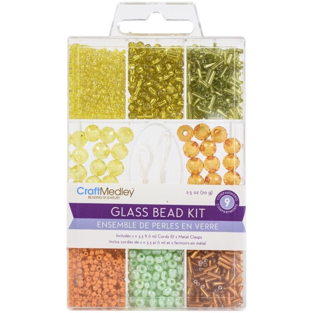 CraftMedley Glass Bead Kit Tropicana