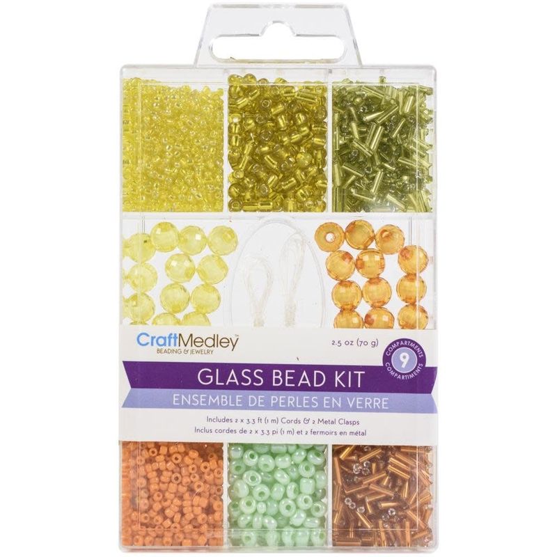 CraftMedley Glass Bead Kit Tropicana
