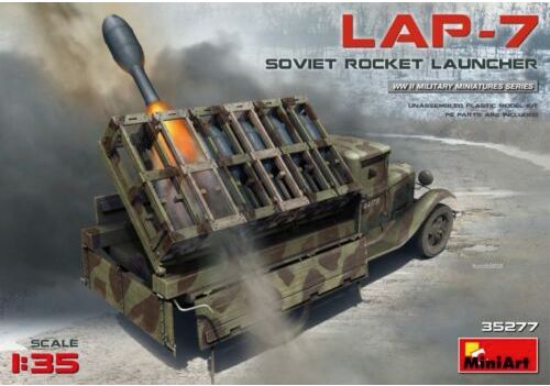 Miniart 1/35 Soviet Rocket Launcher LAP 7