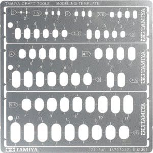 Tamiya Modeling Template RR 1-6