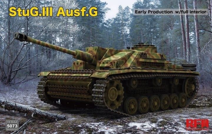 Rye Field Model 1/35 Stug III Ausf.G Early Production With Interior