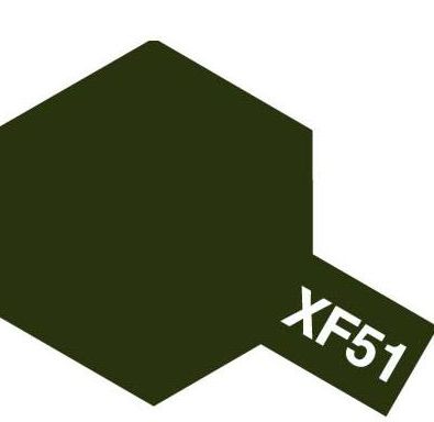 Tamiya EXF-51 Flat Khaki Drab Enamel 10ml