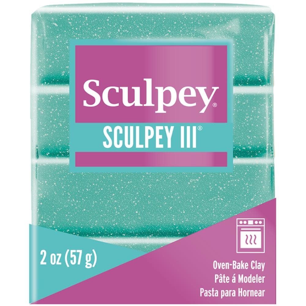 Sculpey/Polyform Turquoise Glitter 2oz