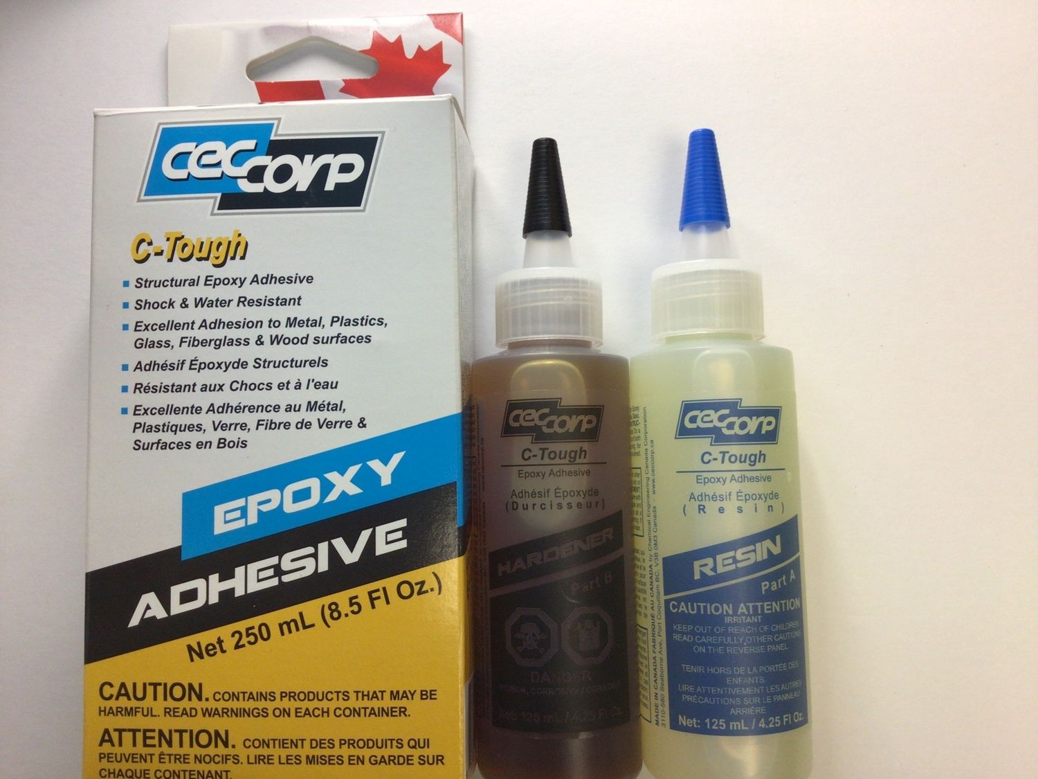 CEC Corp C-Tough 2 Part Structural Epoxy 250ml