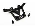 Hot-Racing Black Aluminum Front Shock Tower for LaTrax Teton