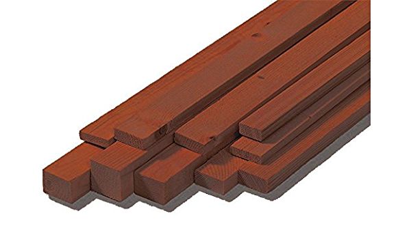 Ocio 2X4X1000mm Sapelli wood strips