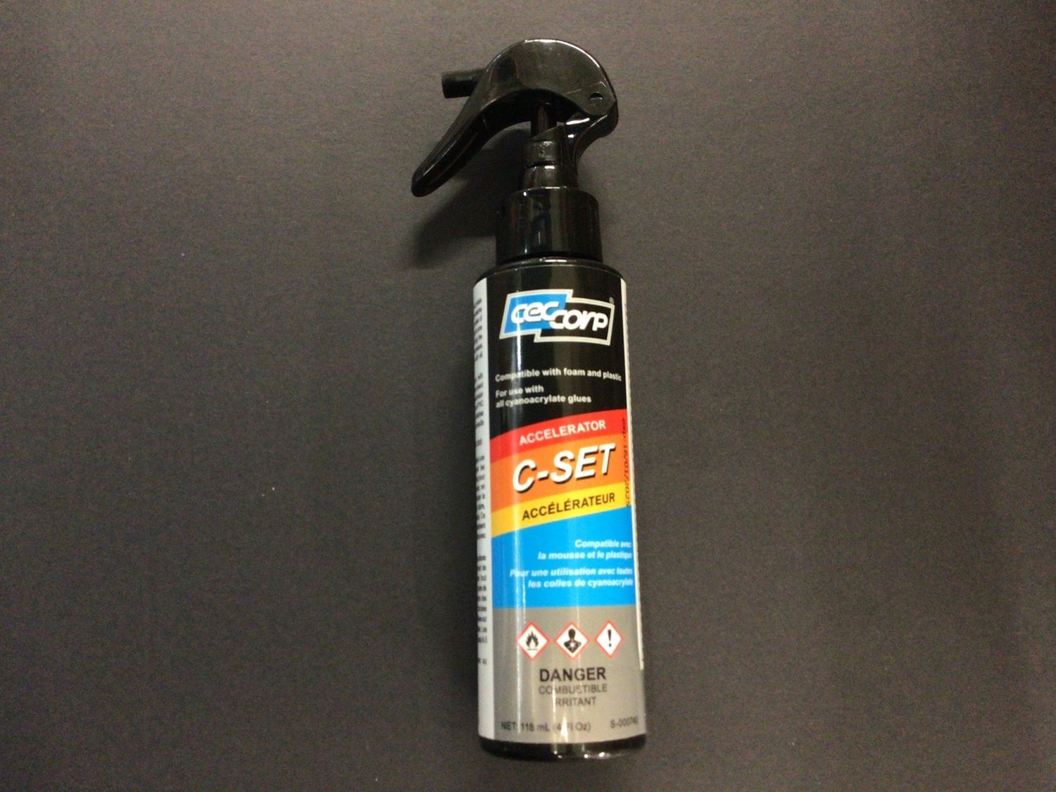 CEC Corp CA Accelarator Pump Spray 4oz